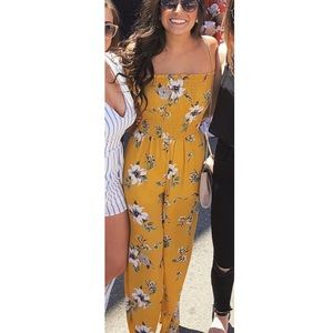 Yellow OTS jumpsuit